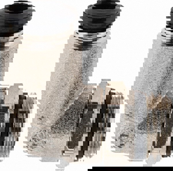 Push-To-Connect Tube to Universal Thread Tube Fitting: Swivel Elbow, 1/4